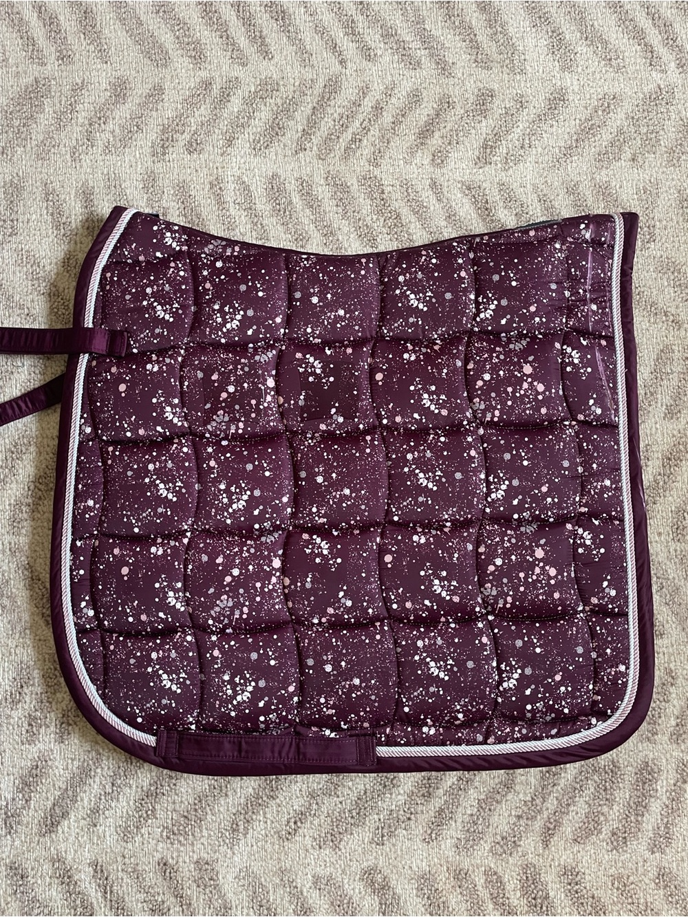 Eskadron BlackBerry Graffiti Dressage Saddle Pad